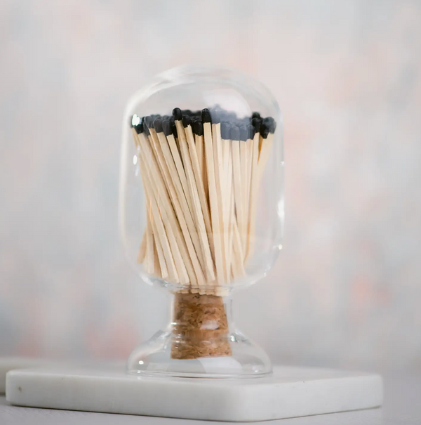 Glass Match Cloche