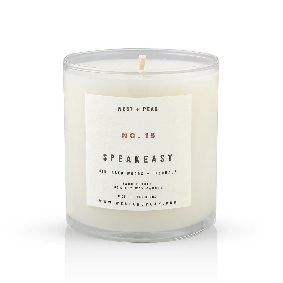 Speakeasy - 9 oz Glass Candle – WEST + PEAK