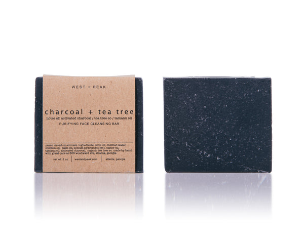 Charcoal + Tea Tree Soap Bar