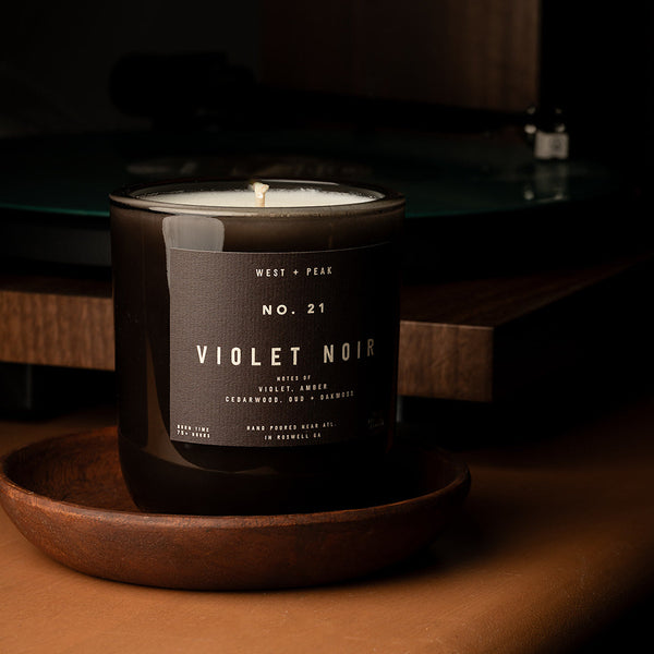 Violet Noir - 12oz Boxed Candle