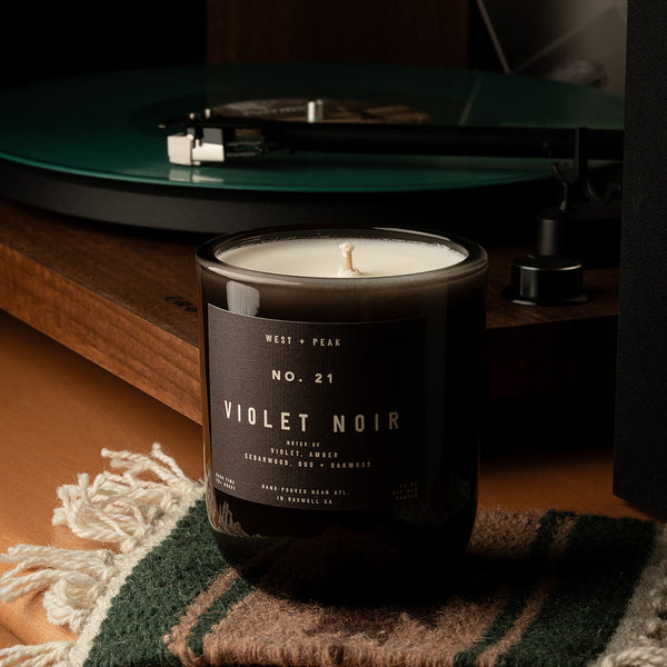 Violet Noir - 12oz Boxed Candle