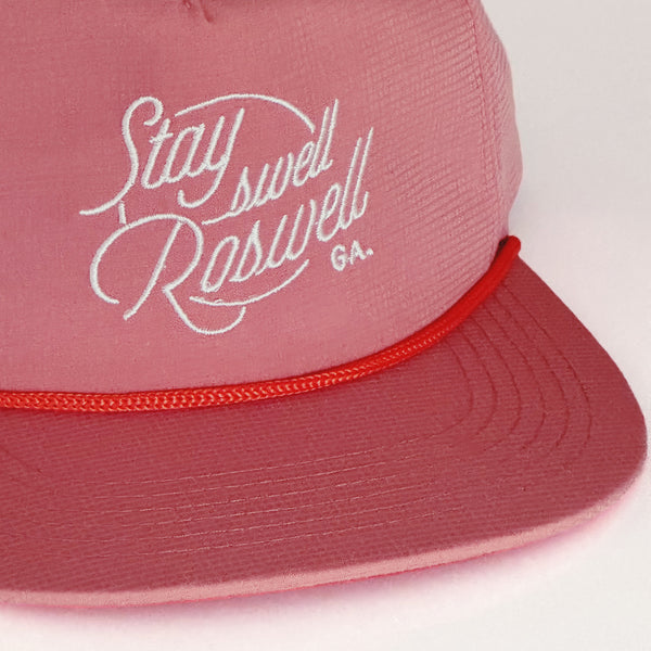 Stay Swell Embroidered Stash Pocket Rope Hat