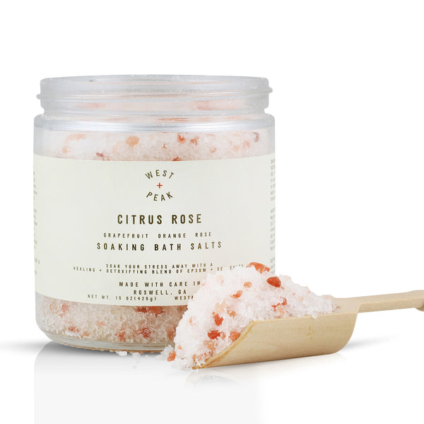 Citrus Rose Soaking Bath Salts