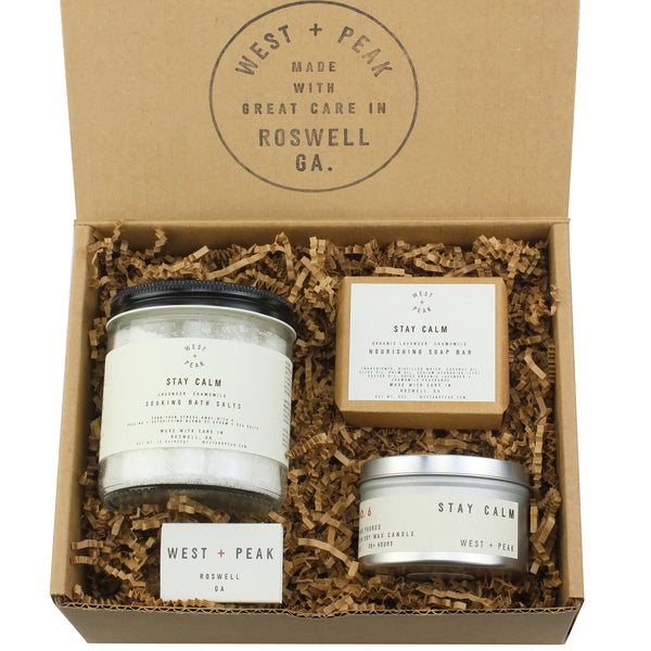 Stay Calm Spa Gift Set