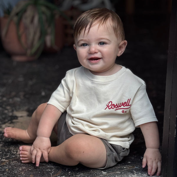 Roswell Infant Tee - Natural