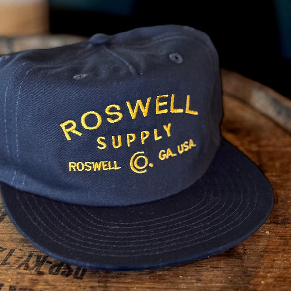 R.S. Co. Embroidered Navy Hat