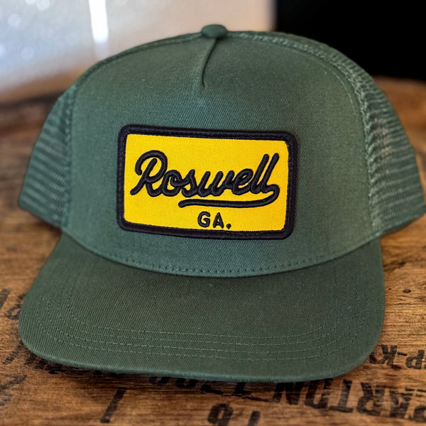 Green Trucker Patch Hat