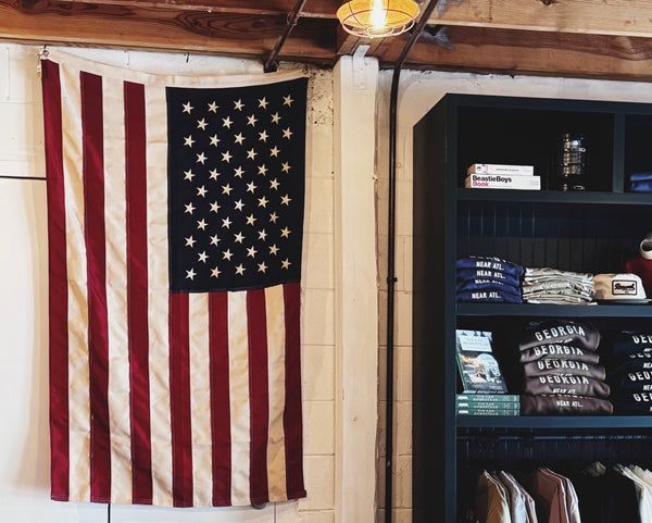 American Flag with Grommets