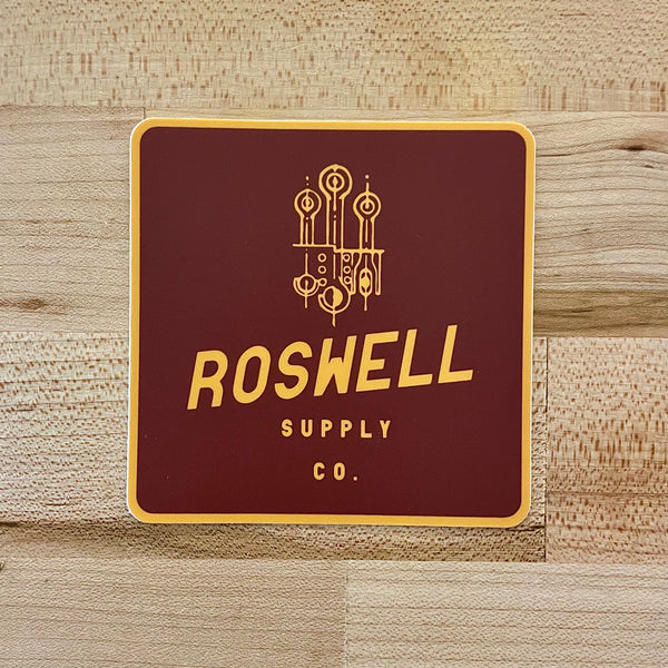 Roswell  Supply Co. Alien City Sticker