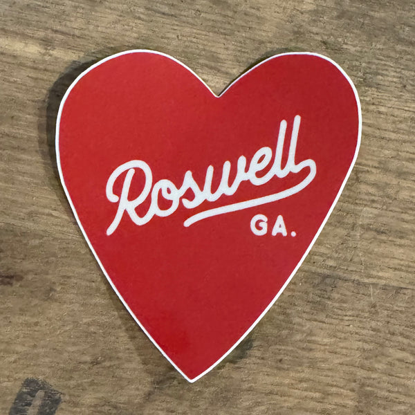 Heart Die Cut Vinyl Sticker