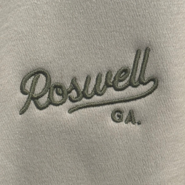 Roswell Embroidered Half Zip - Unisex