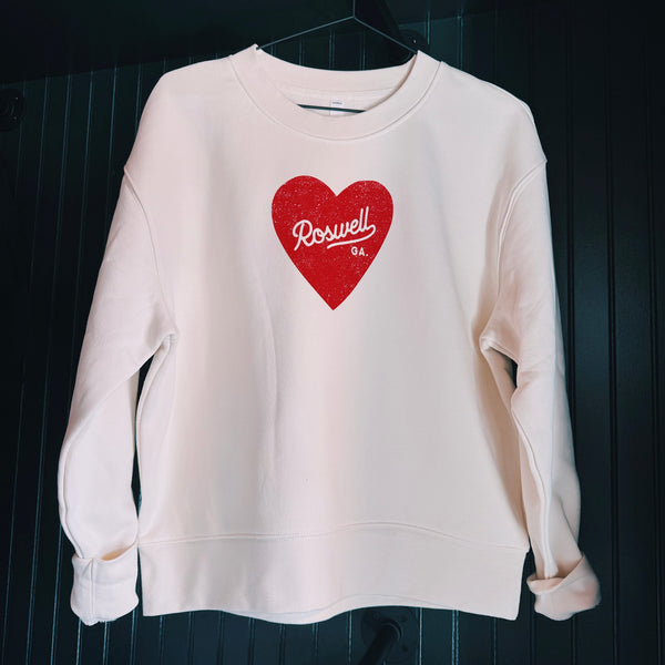 Women's Relaxed Heart Sweatshirt