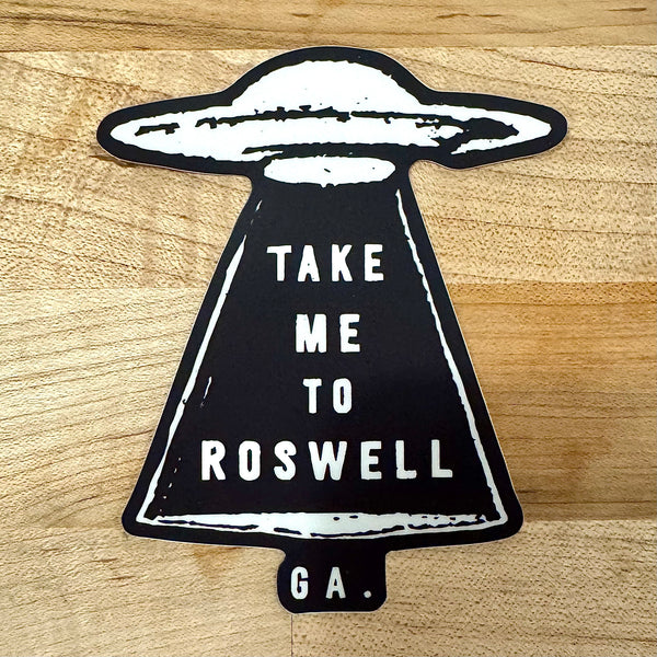 Roswell Die Cut Sticker