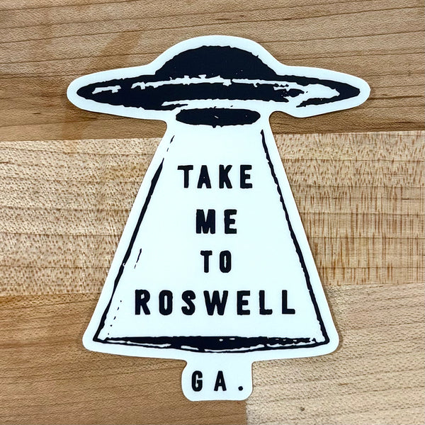 Roswell Die Cut Sticker