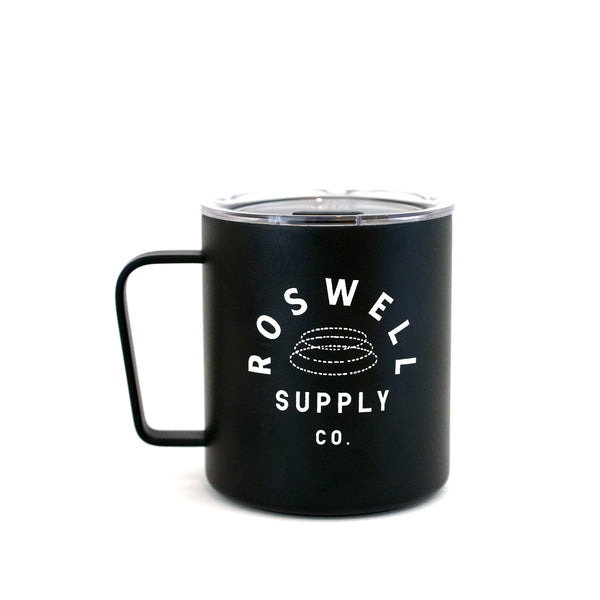 Roswell Supply Co. Camp Cup - 12 oz Black