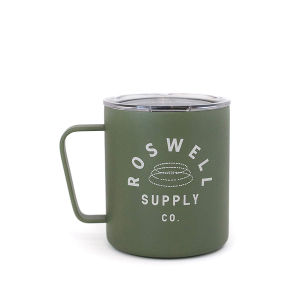 Roswell Supply Co. Evergreen Camp Cup - 12 oz