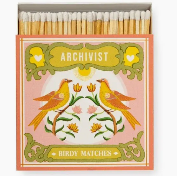 Archivist Square Decorative Matchbox