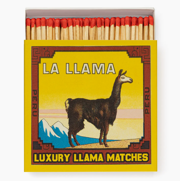 Archivist Square Decorative Matchbox
