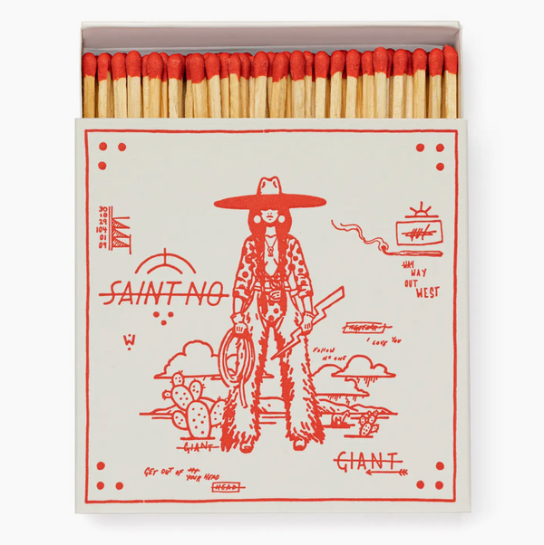 Archivist Square Decorative Matchbox