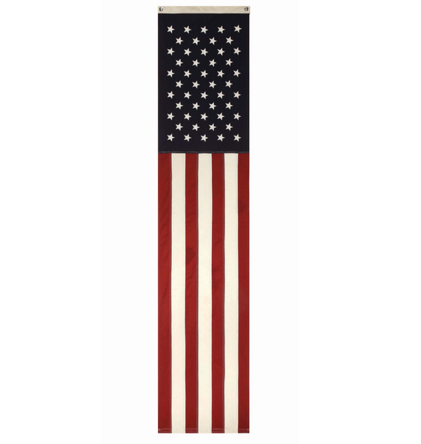 American Flag Banner with Grommets
