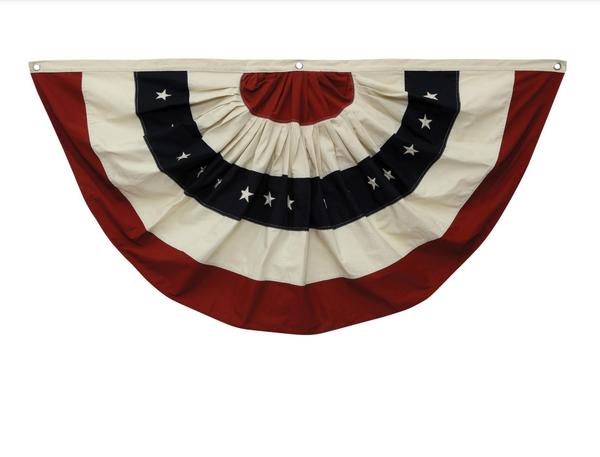 American Flag Bunting with Grommets
