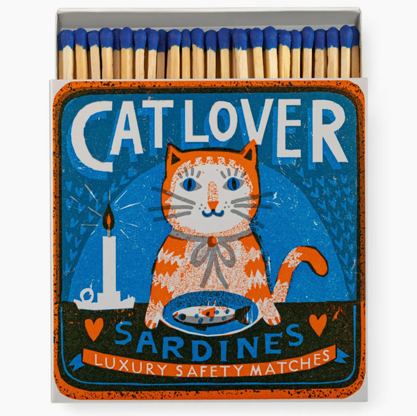 Archivist Square Decorative Matchbox