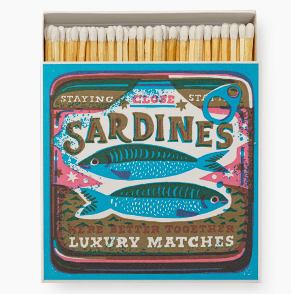 Archivist Square Decorative Matchbox