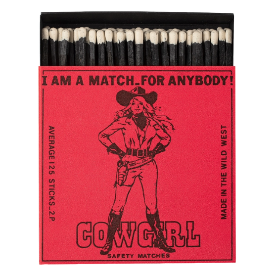 Archivist Square Decorative Matchbox