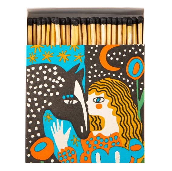 Archivist Square Decorative Matchbox
