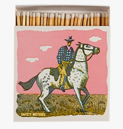 Archivist Square Decorative Matchbox