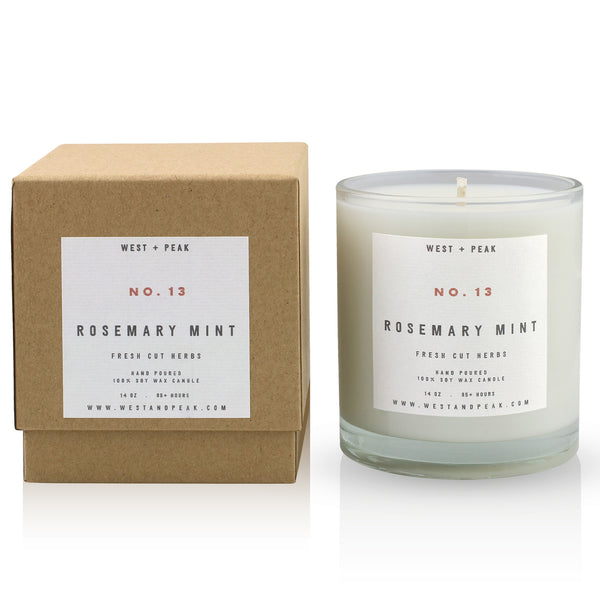 Rosemary Mint - 14 oz Boxed Candle