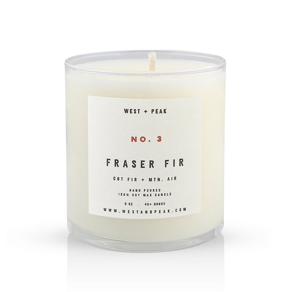 Fraser Fir - 9 oz Glass Candle