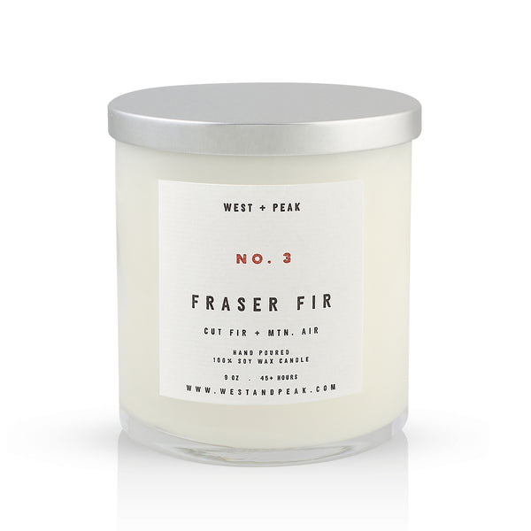 Fraser Fir - 9 oz Glass Candle