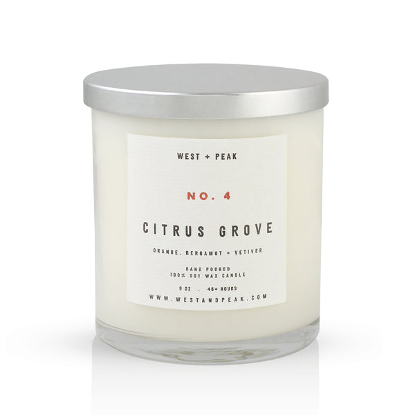 Citrus Grove - 9 oz Glass Candle